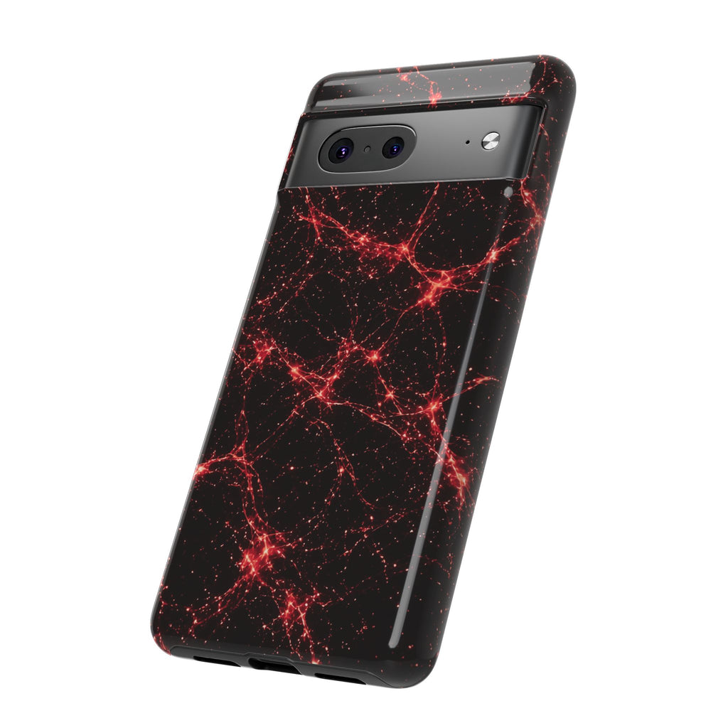 Neon Mycelium - Blood Moon Phone Case