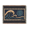 BLXNTT Blue Hippie Woven Blanket #1