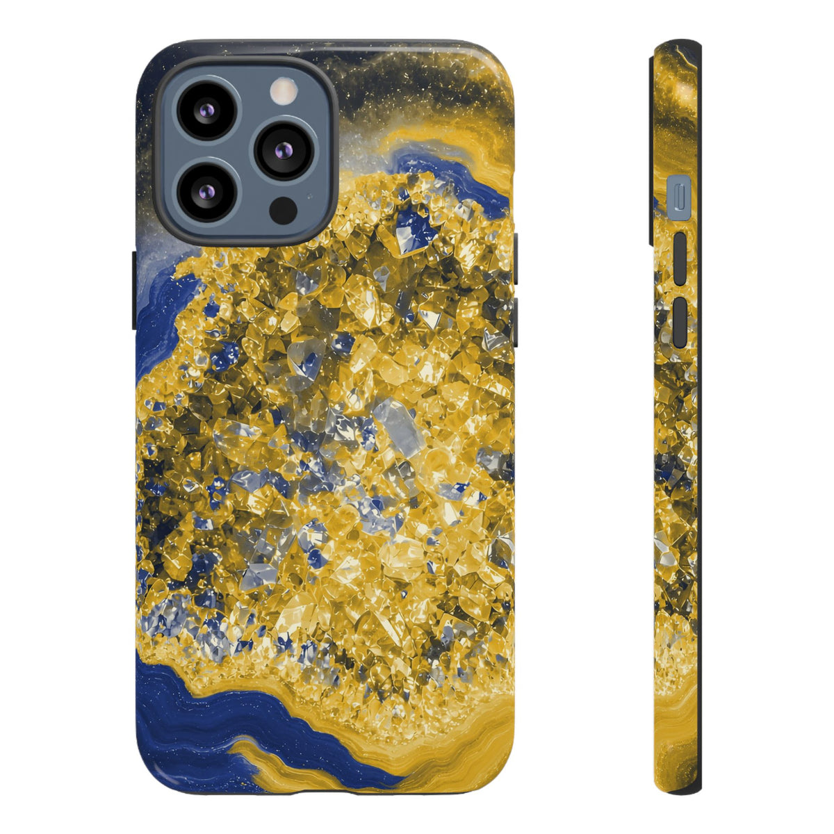 Geode Core - Mustard Navy Phone Case