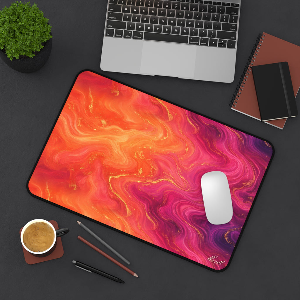 Sunset Marble Desk Mat