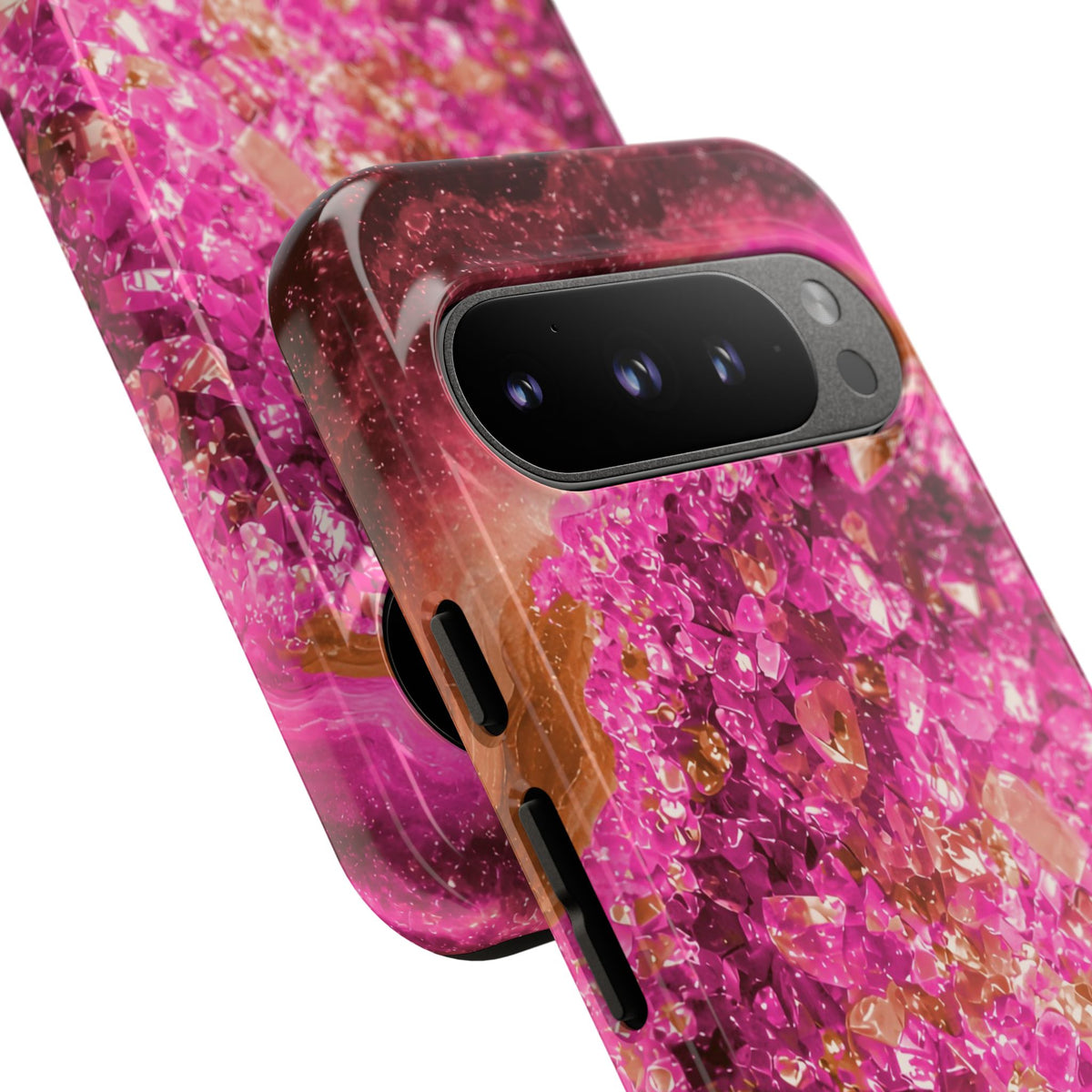 Geode Core - Terracotta Neon Phone Case