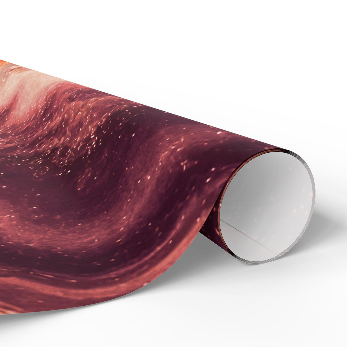 Geode Core - Peach Sorbet Wrapping Paper