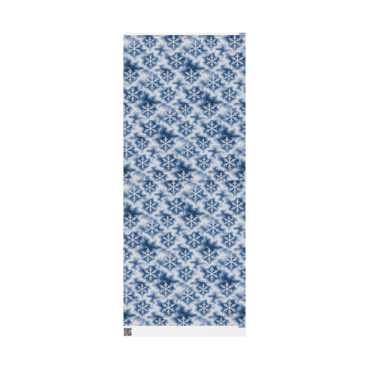 Snowflake Trippy Christmas Wrapping Paper