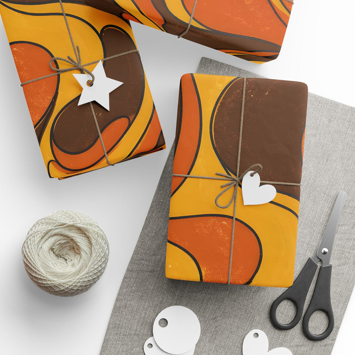 Fillmore Flow - 70s Retro Wrapping Paper