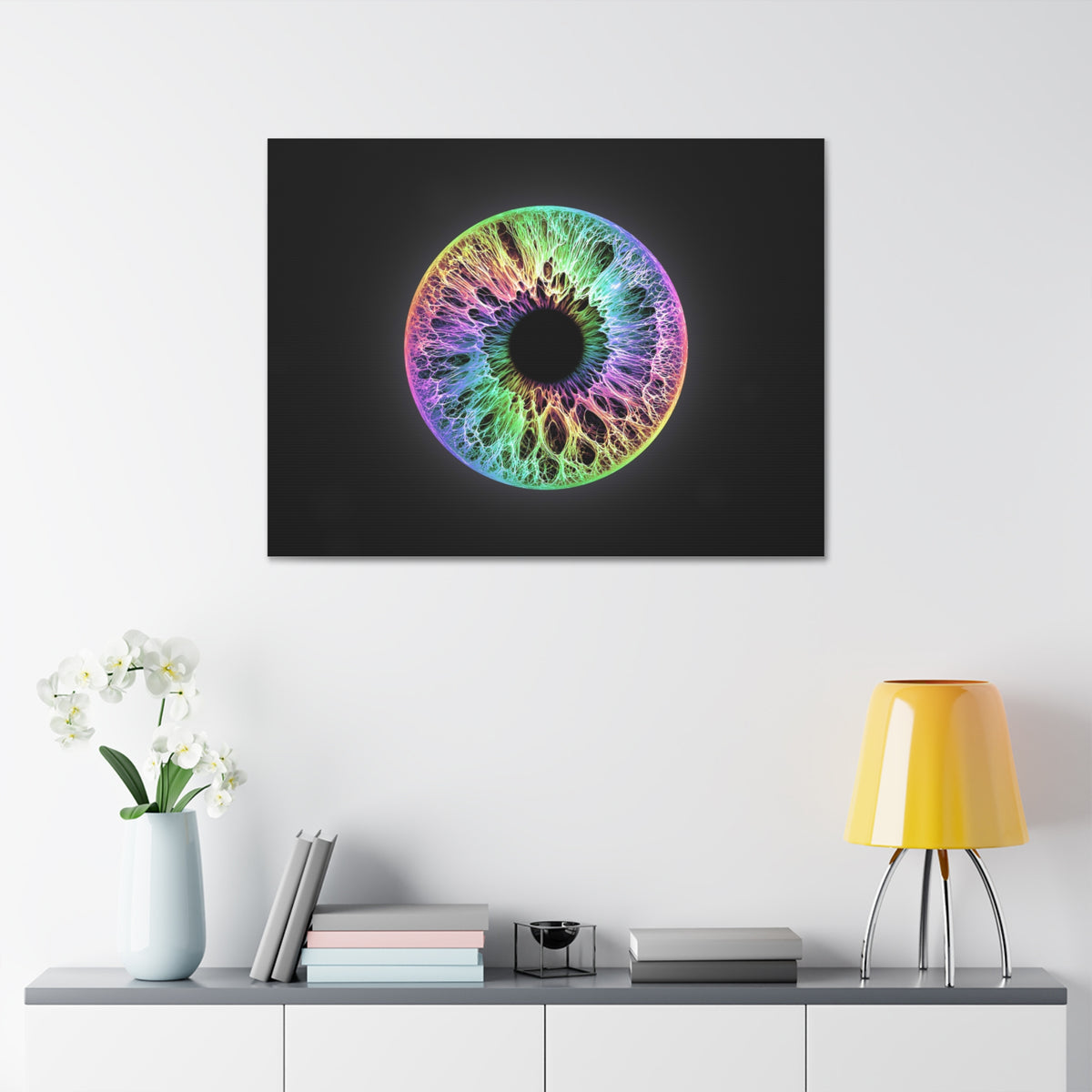 BLXNTT Iris – Lace Web Holographic Glossy Canvas