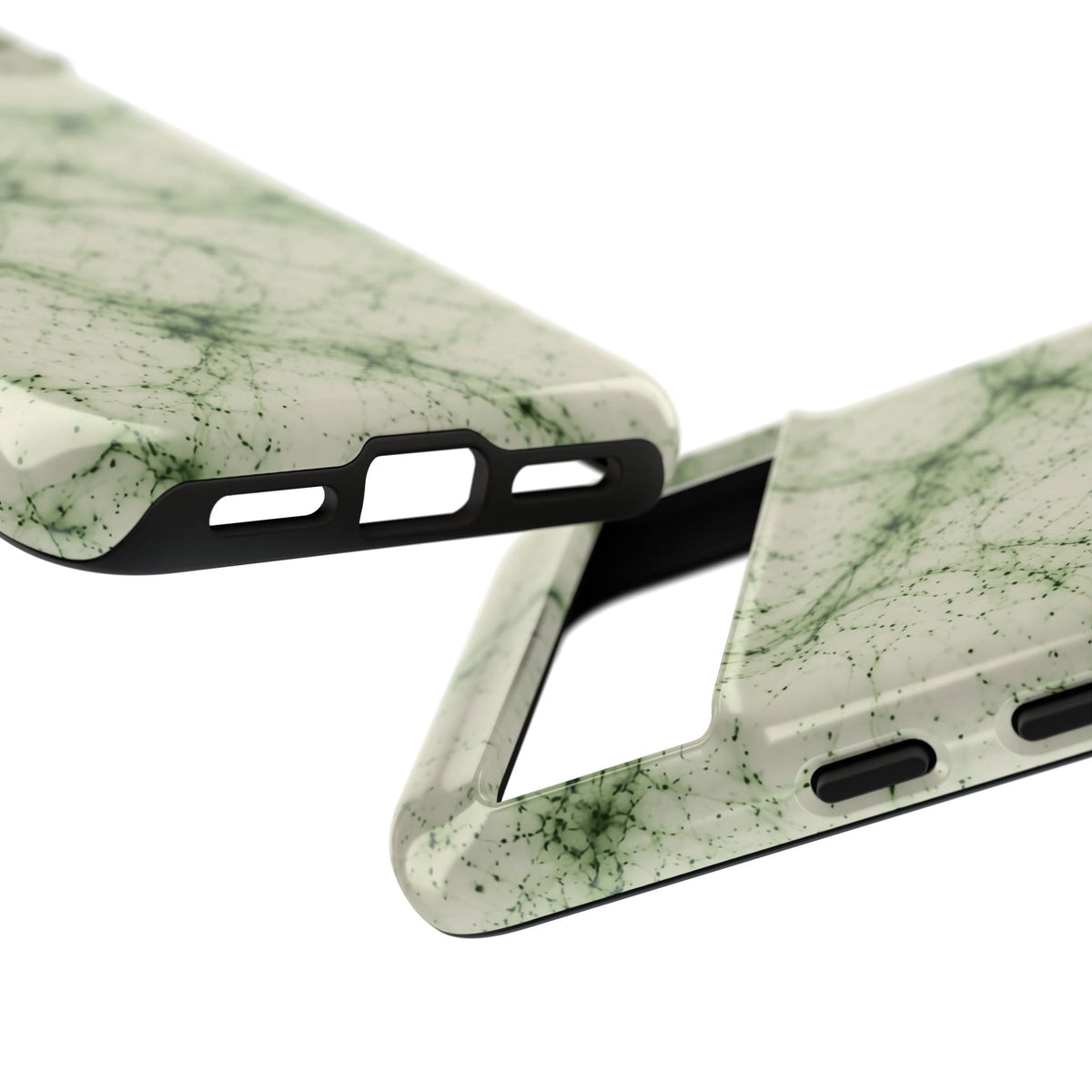 Neon Mycelium - Matcha Latte Phone Case