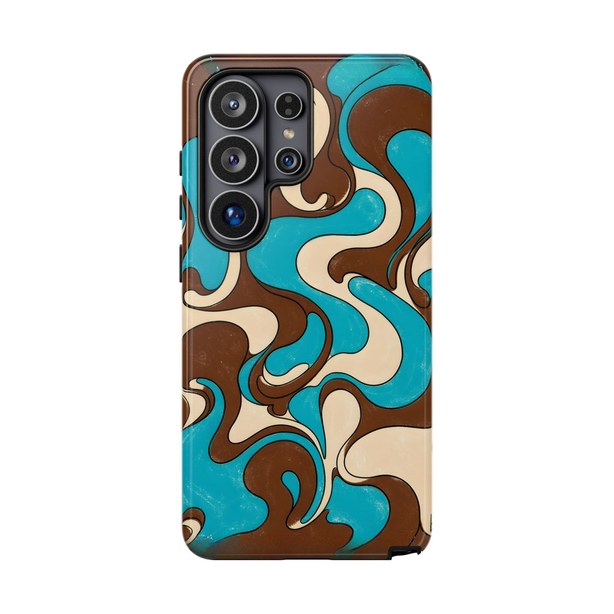 Fillmore Flow - Turquoise & Chocolate Phone Case