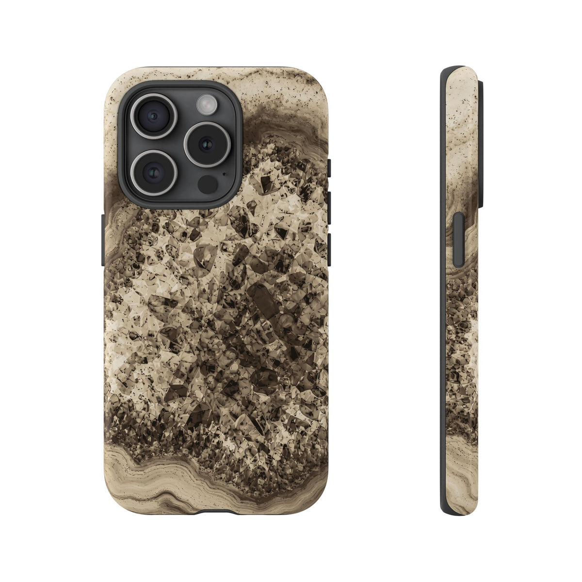 Geode Core - Ink on Paper Phone Case
