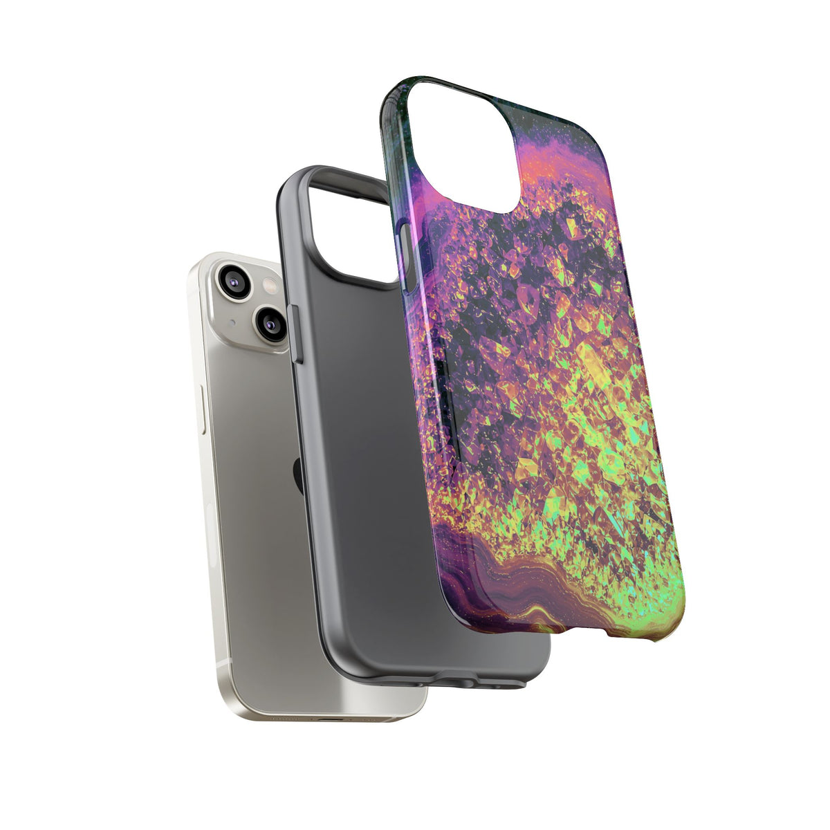 Geode Core - Holographic Phone Case