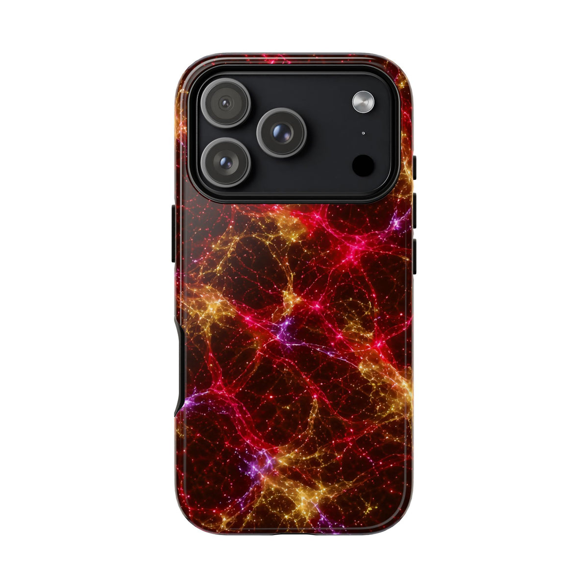 Neon Mycelium - Rainbow Nerve Phone Case