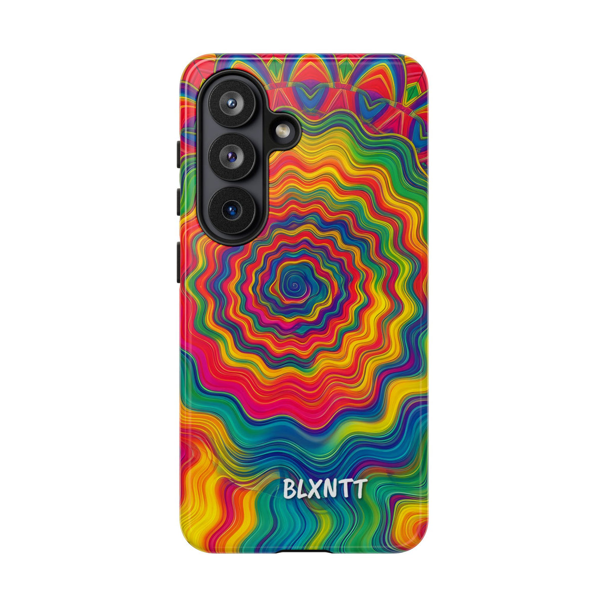 Hypnotic Rainbow Ripple Phone Case