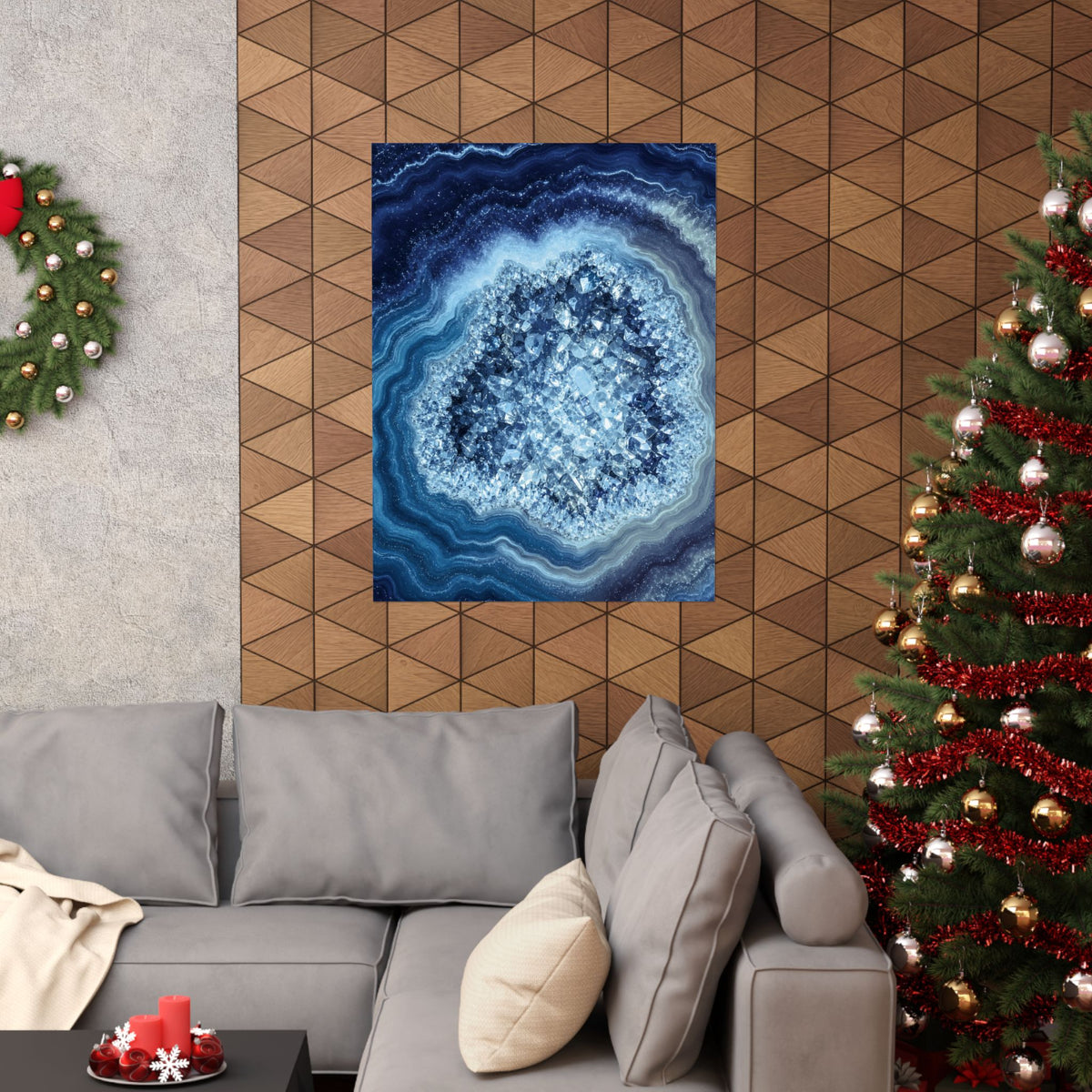 Geode Core - Glacier Poster