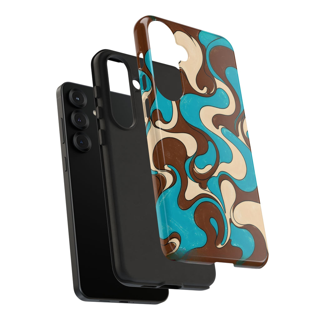 Fillmore Flow - Turquoise & Chocolate Phone Case