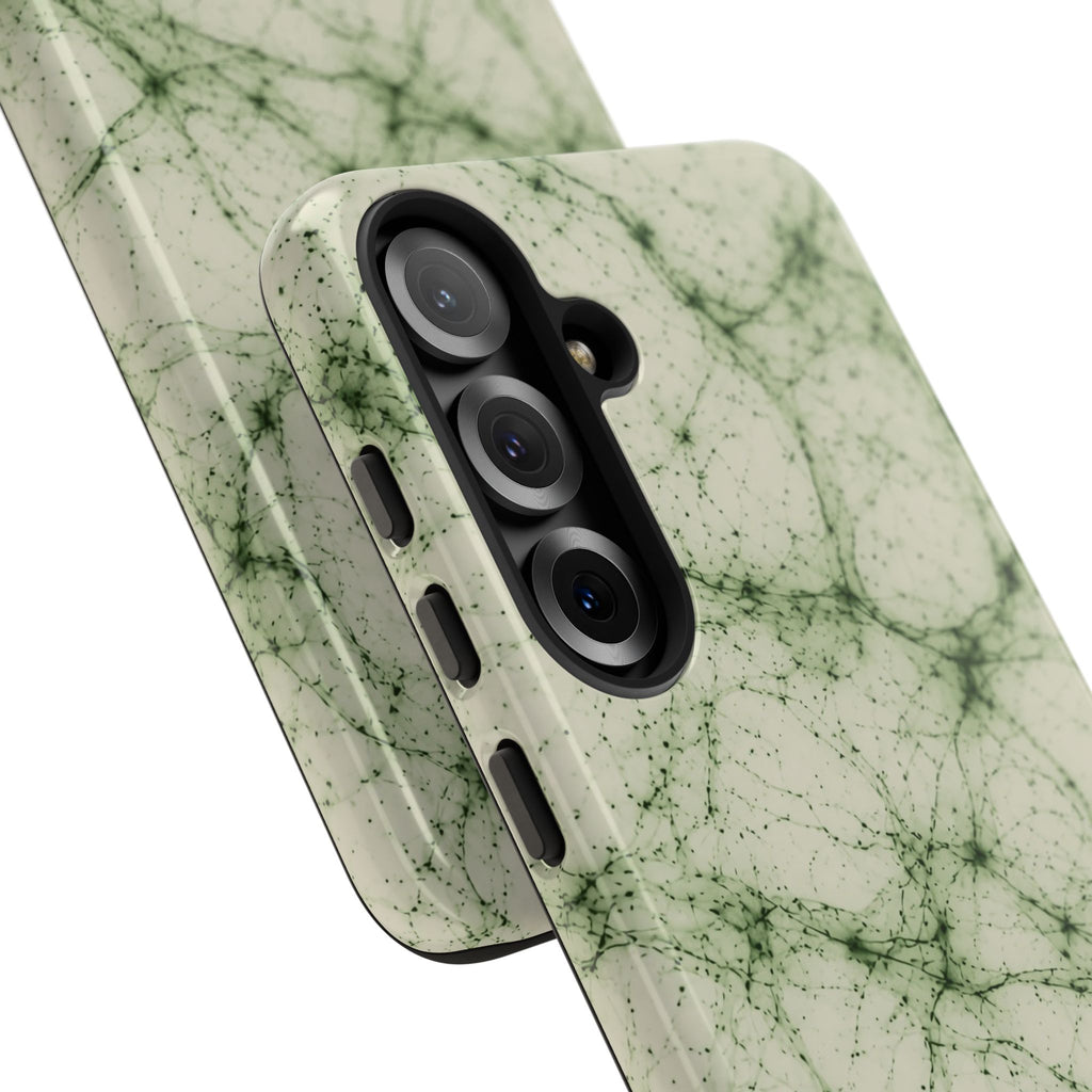 Neon Mycelium - Matcha Latte Phone Case