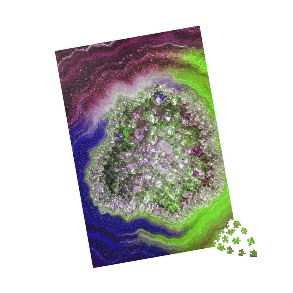 Geode Core - Cosmic Berry Jigsaw Puzzle