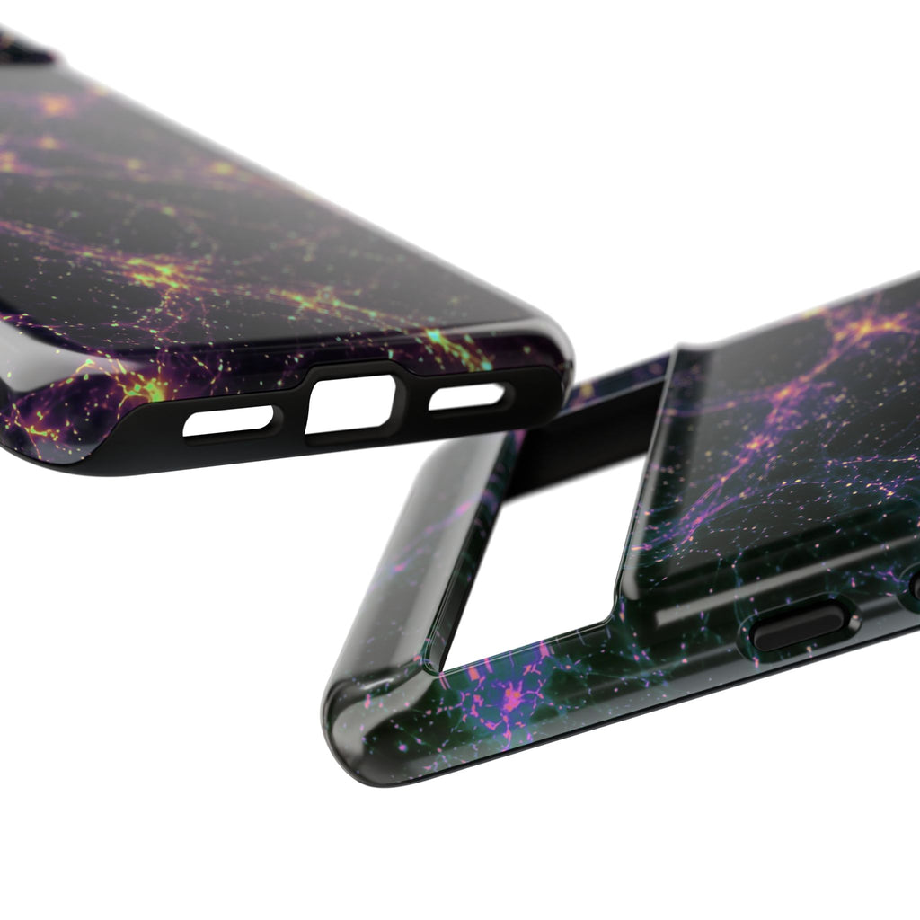 Neon Mycelium - Holographic Phone Case