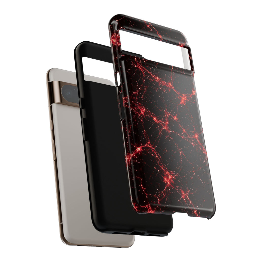 Neon Mycelium - Blood Moon Phone Case