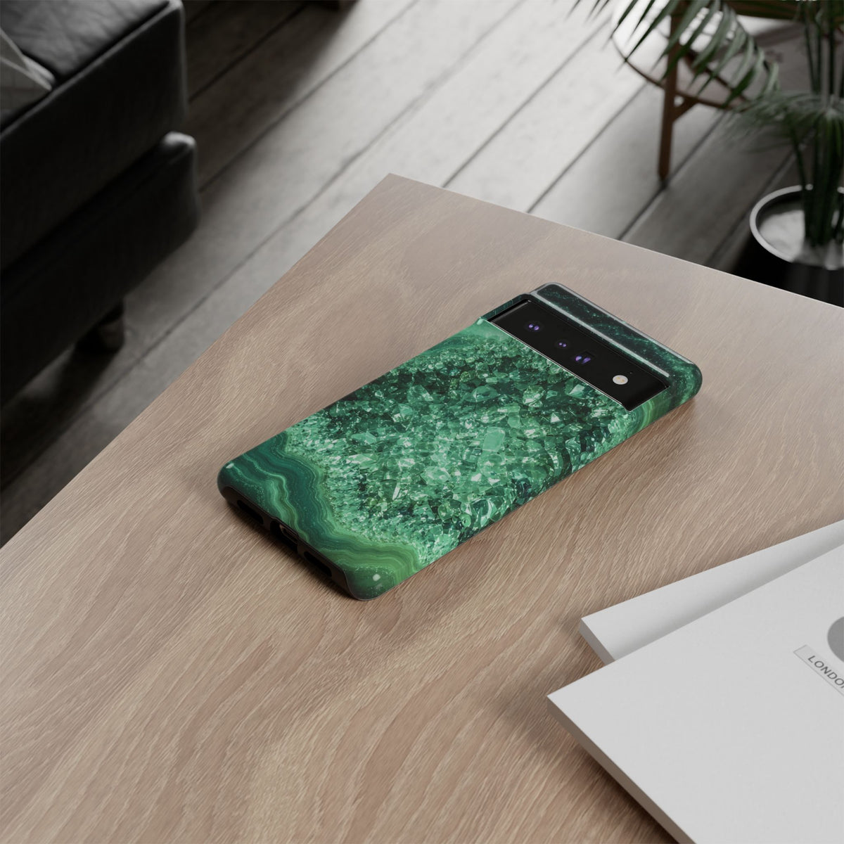 Geode Core - Jade Temple Phone Case