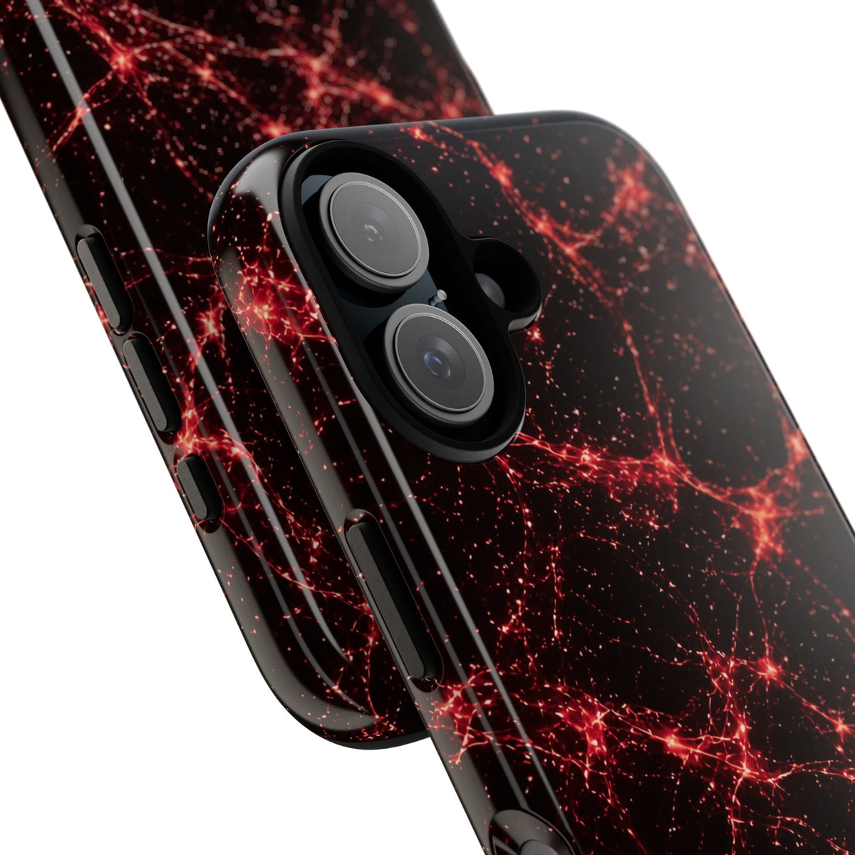Neon Mycelium - Blood Moon Phone Case