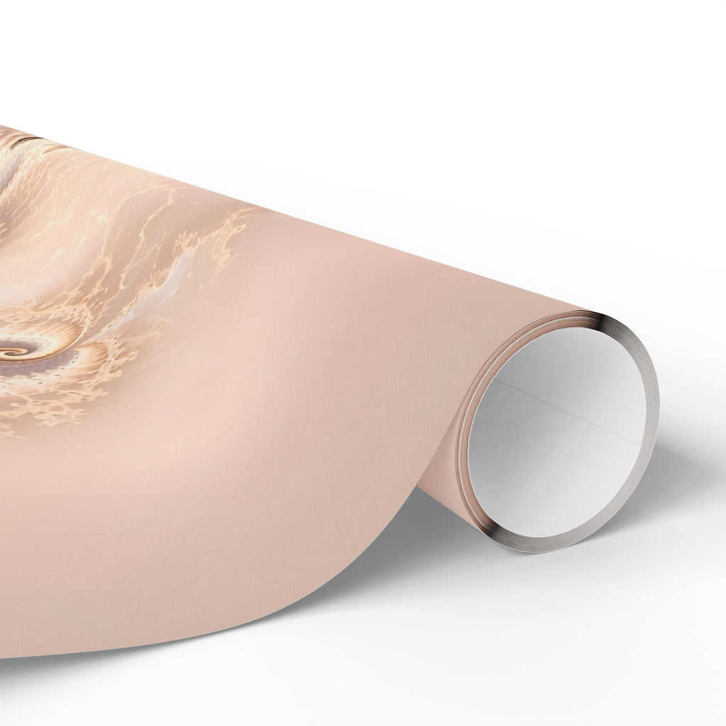 Copper Infinity - Champagne Pearl Wrapping Paper