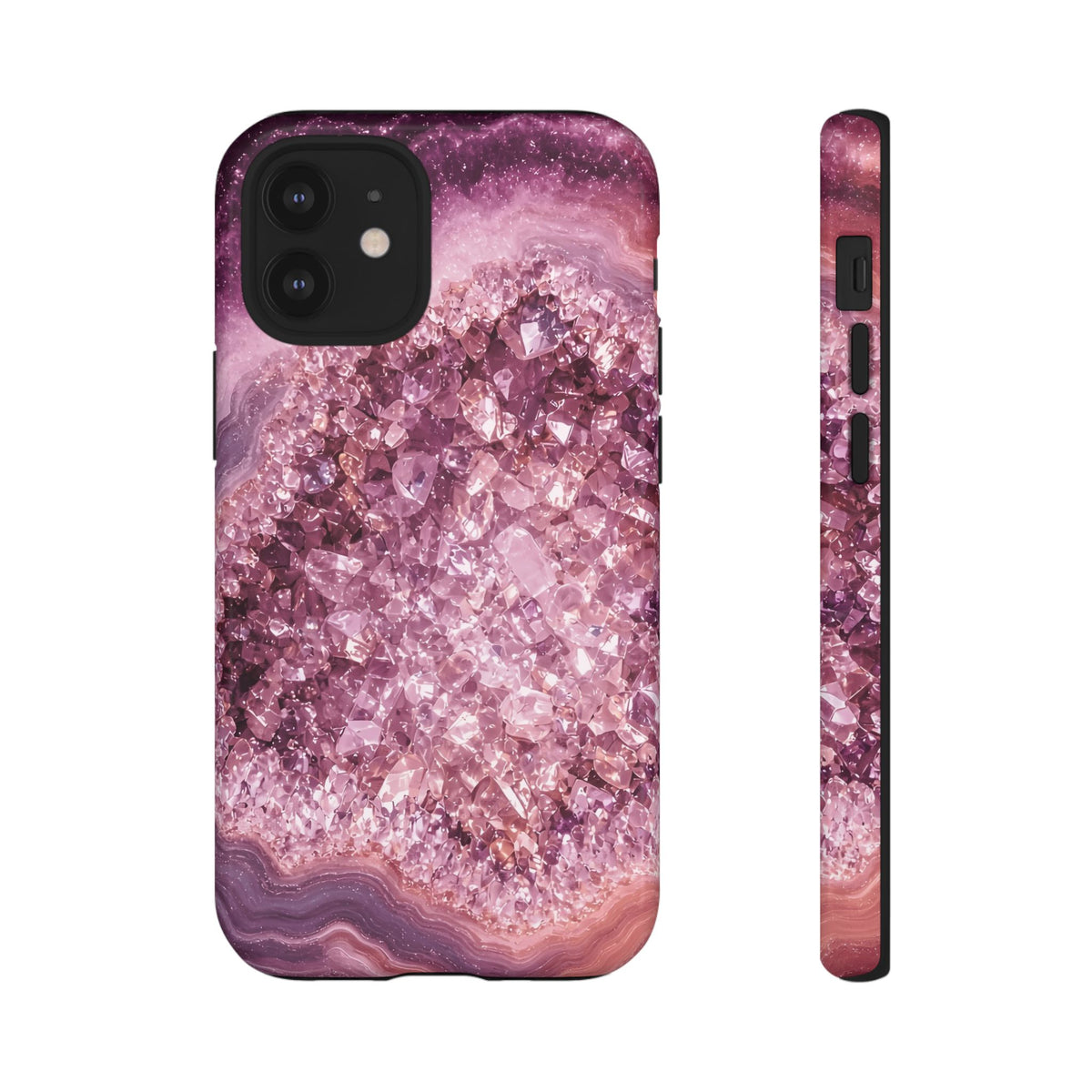 Geode Core - Rose Quartz Phone Case