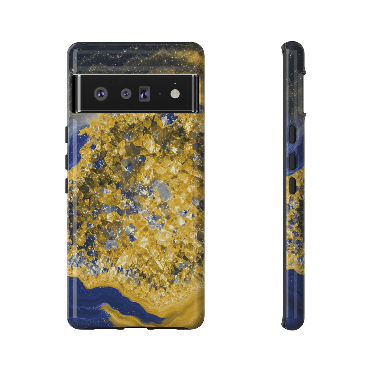 Geode Core - Mustard Navy Phone Case