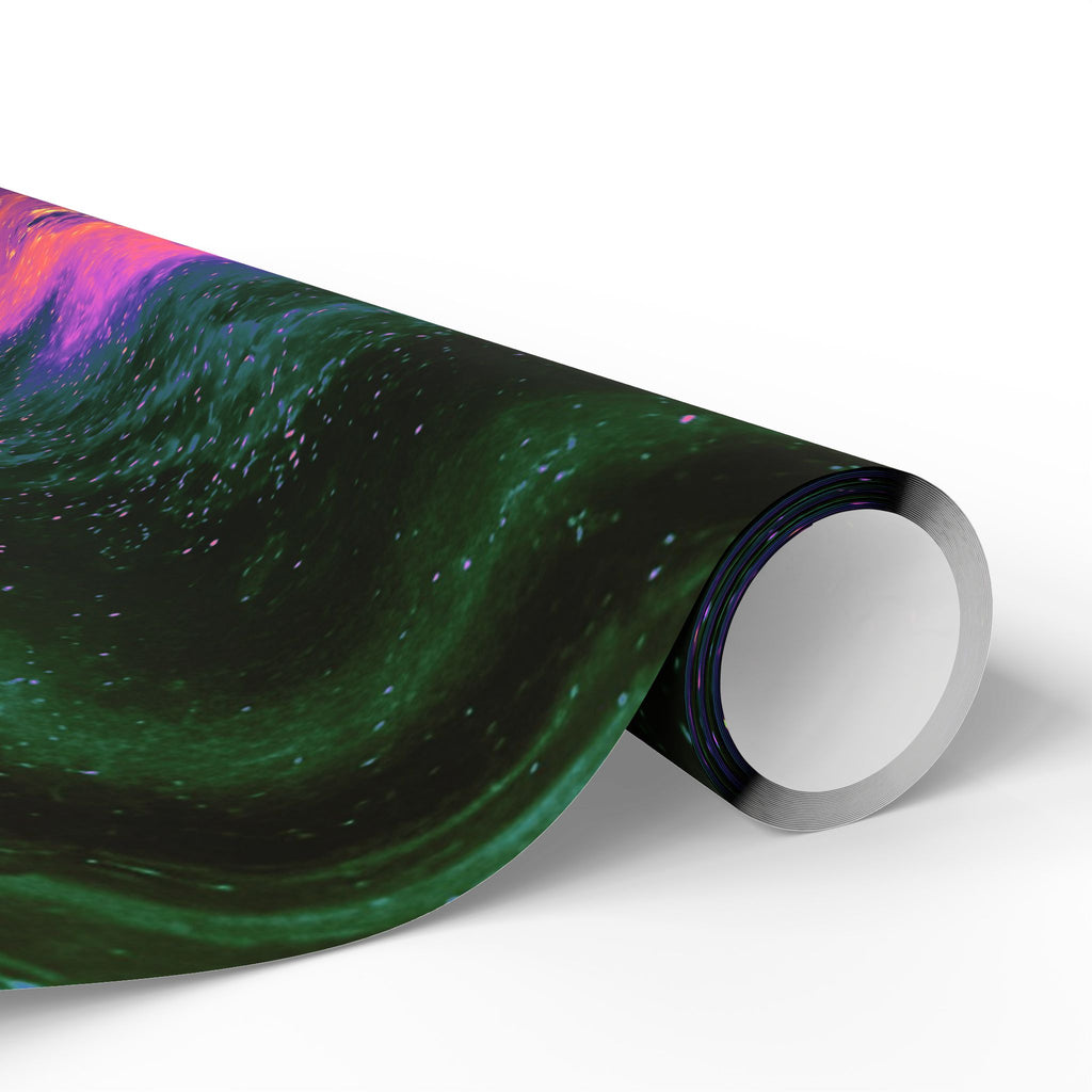 Geode Core - Holographic Wrapping Paper