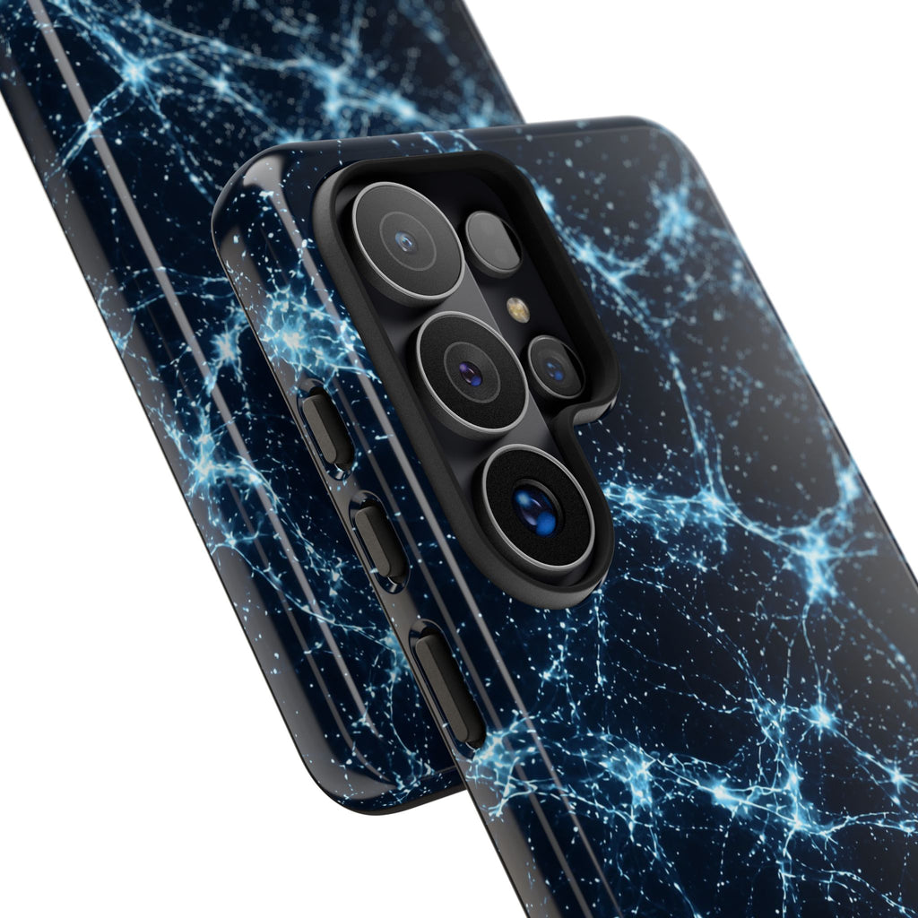 Neon Mycelium - Ice Crystal Phone Case