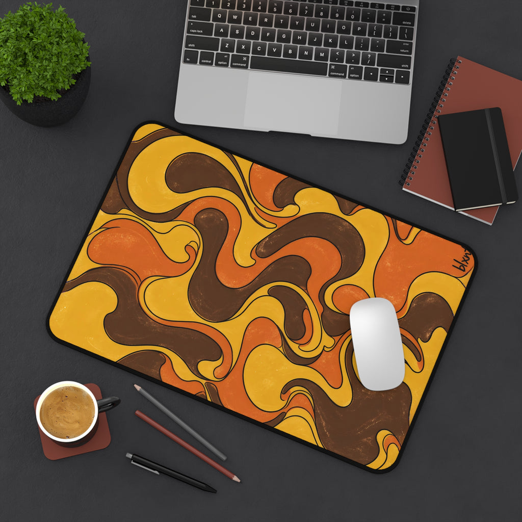 Fillmore Flow - 70s Retro Desk Mat