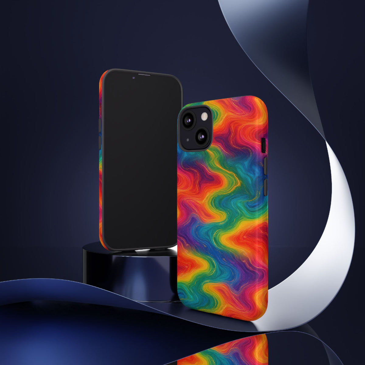 Rainbow Marble Phone Case
