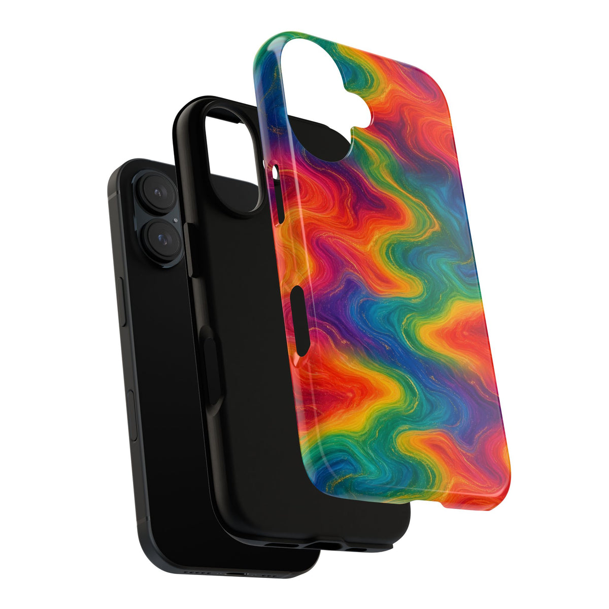 Rainbow Marble Phone Case