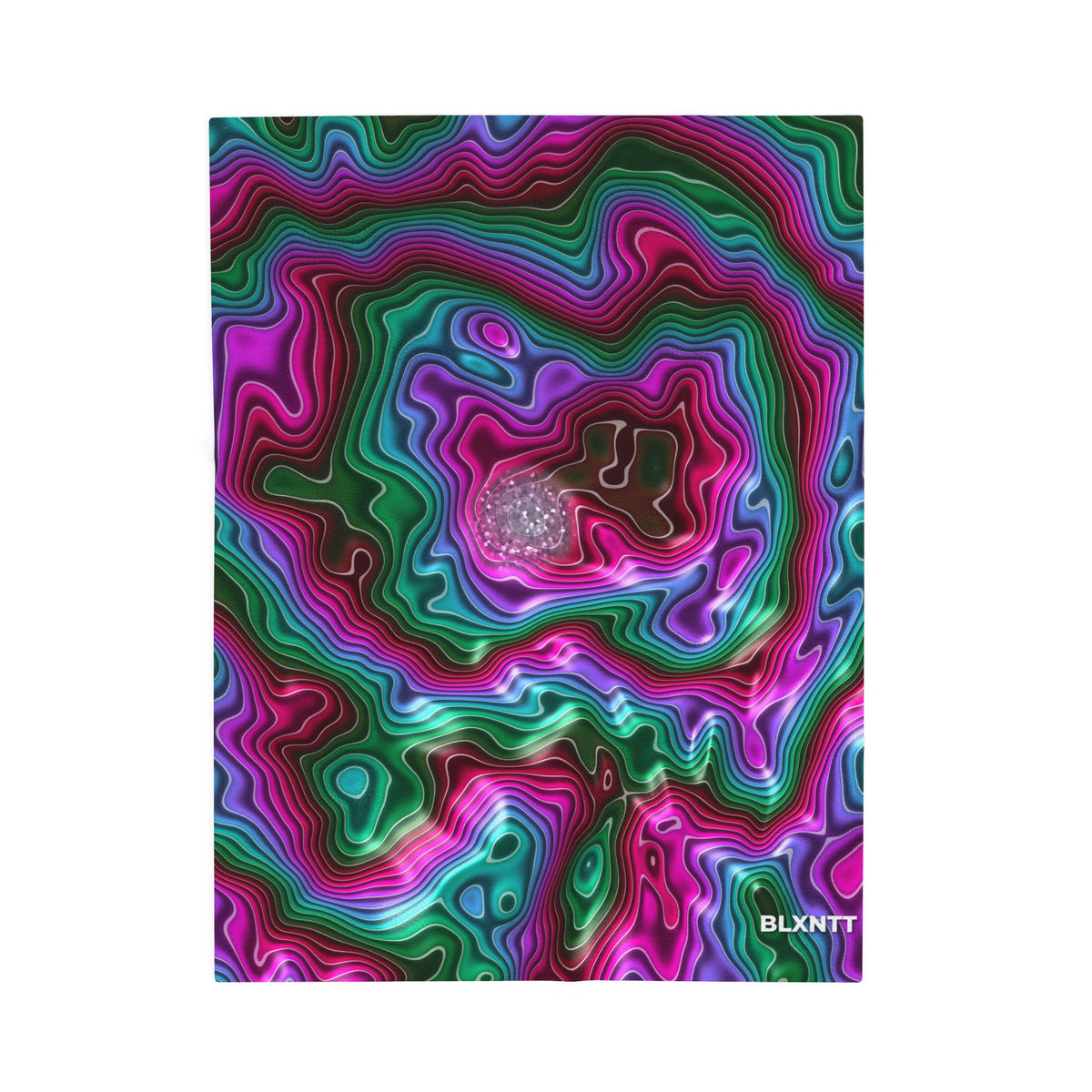 Neon Agate Blanket