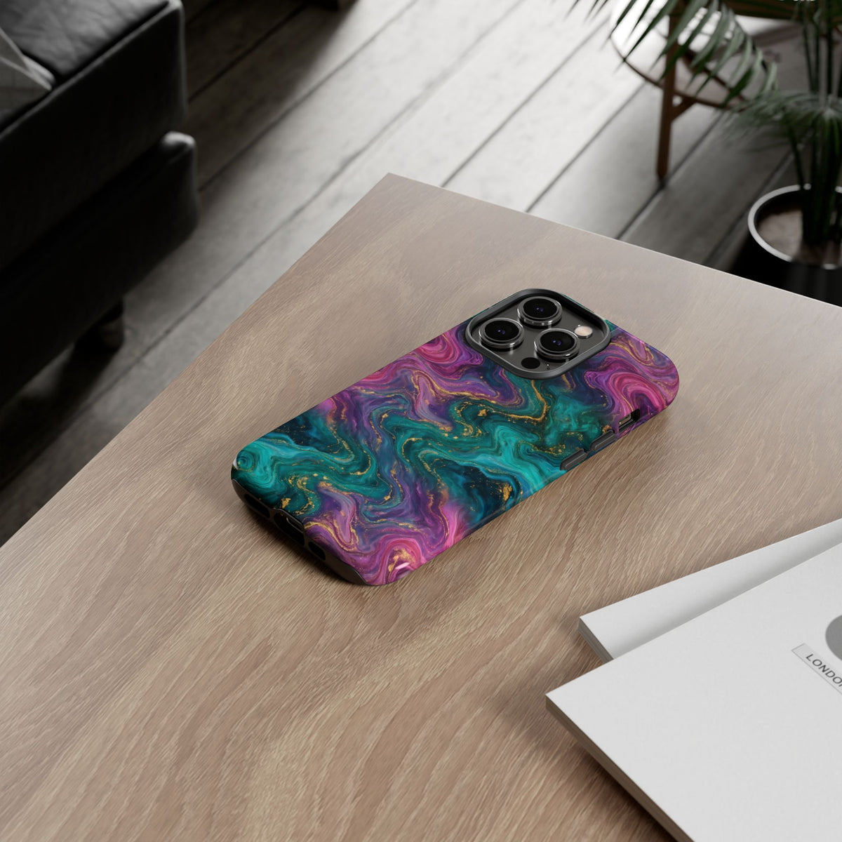 Aurora Marble Phone Case