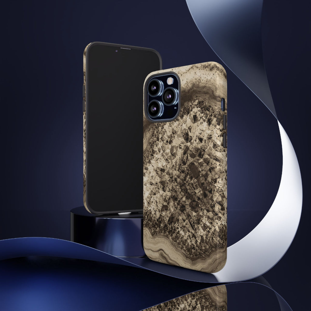 Geode Core - Ink on Paper Phone Case