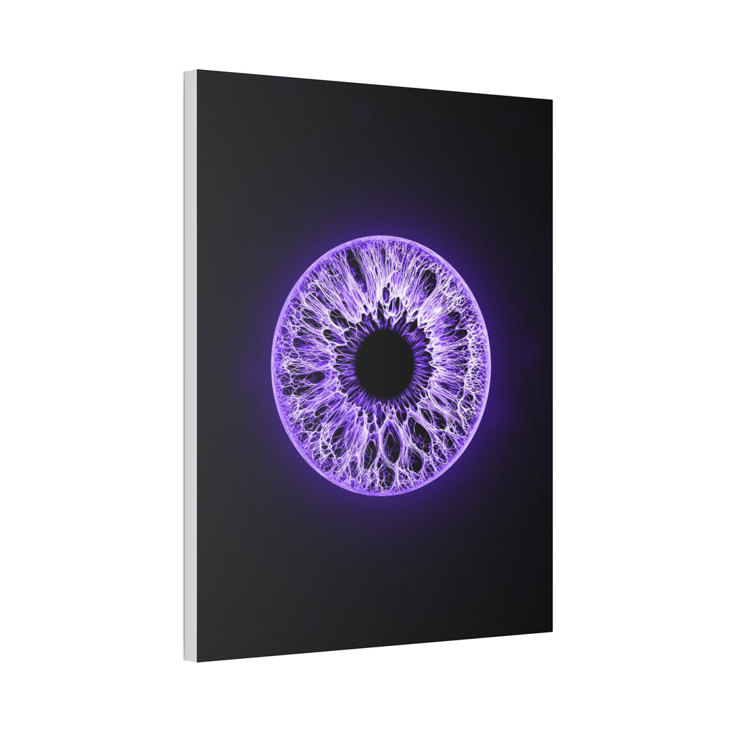 BLXNTT Iris – Lace Web Ultraviolet Glossy Canvas
