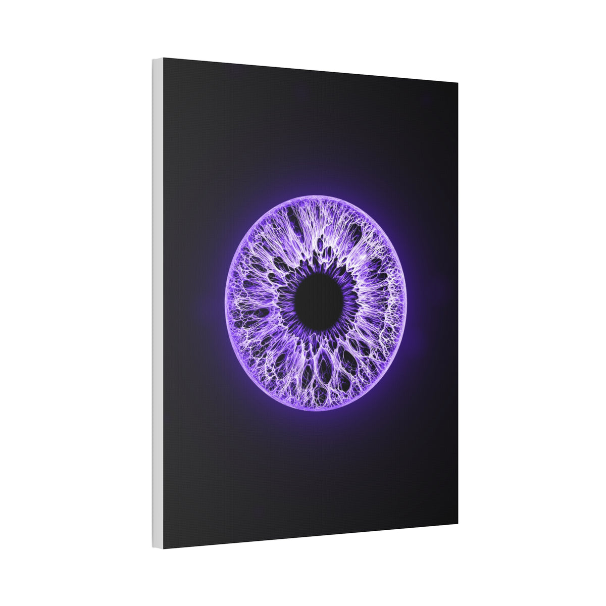 BLXNTT Iris – Lace Web Ultraviolet Glossy Canvas