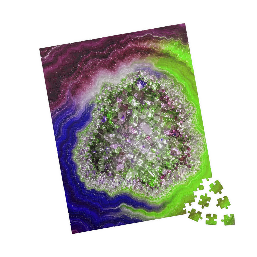 Geode Core - Cosmic Berry Jigsaw Puzzle