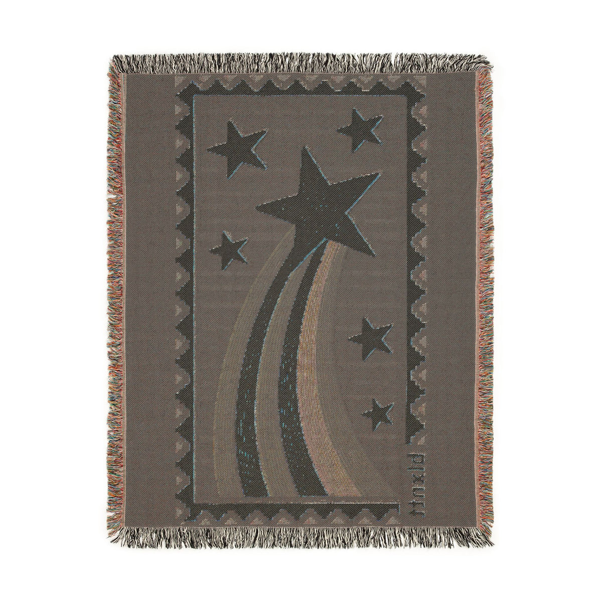 BLXNTT Blue Hippie Woven Blanket #2