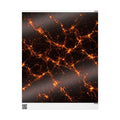 Neon Mycelium - Solar Flare Wrapping Paper
