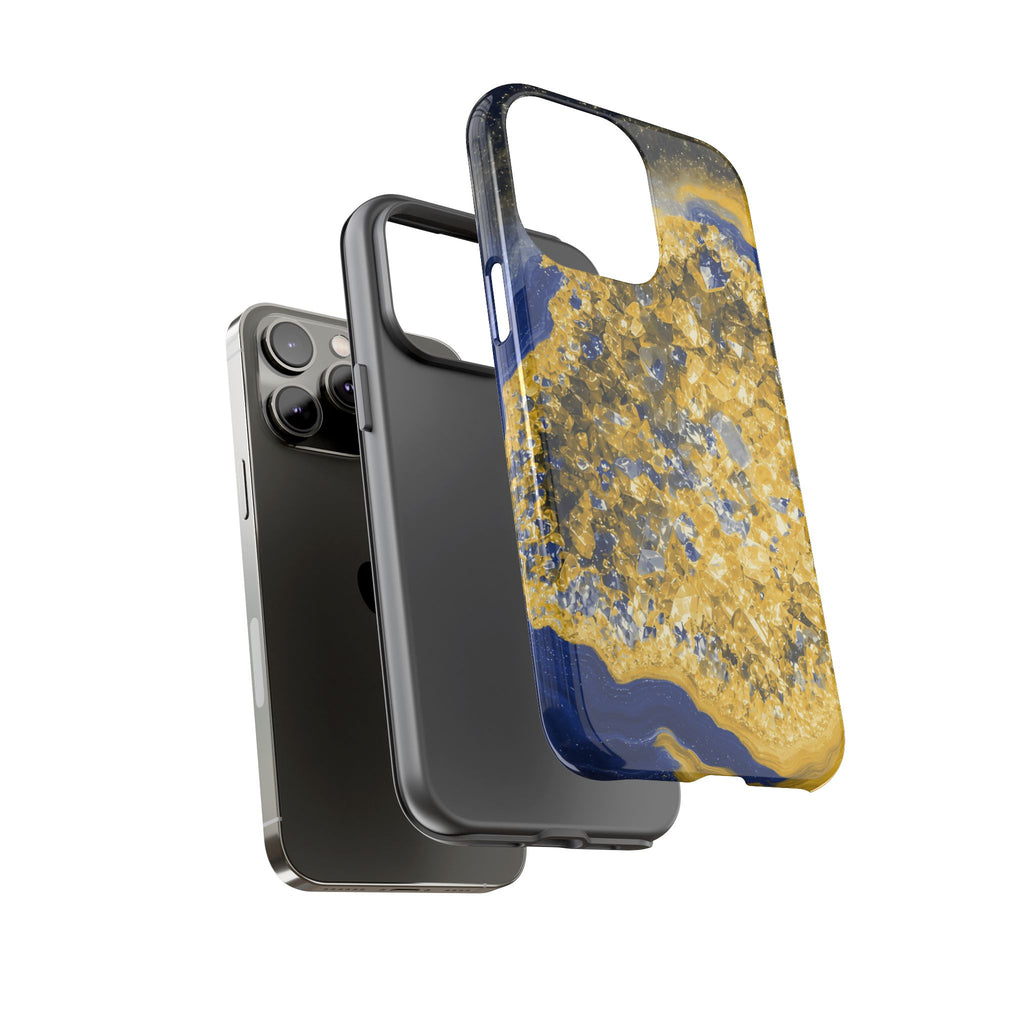 Geode Core - Mustard Navy Phone Case