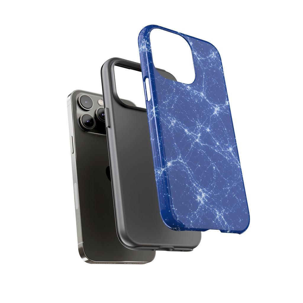 Neon Mycelium - Blueprint Phone Case