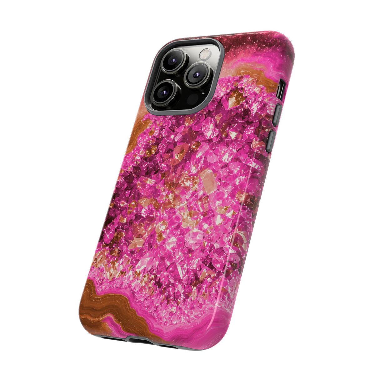 Geode Core - Terracotta Neon Phone Case