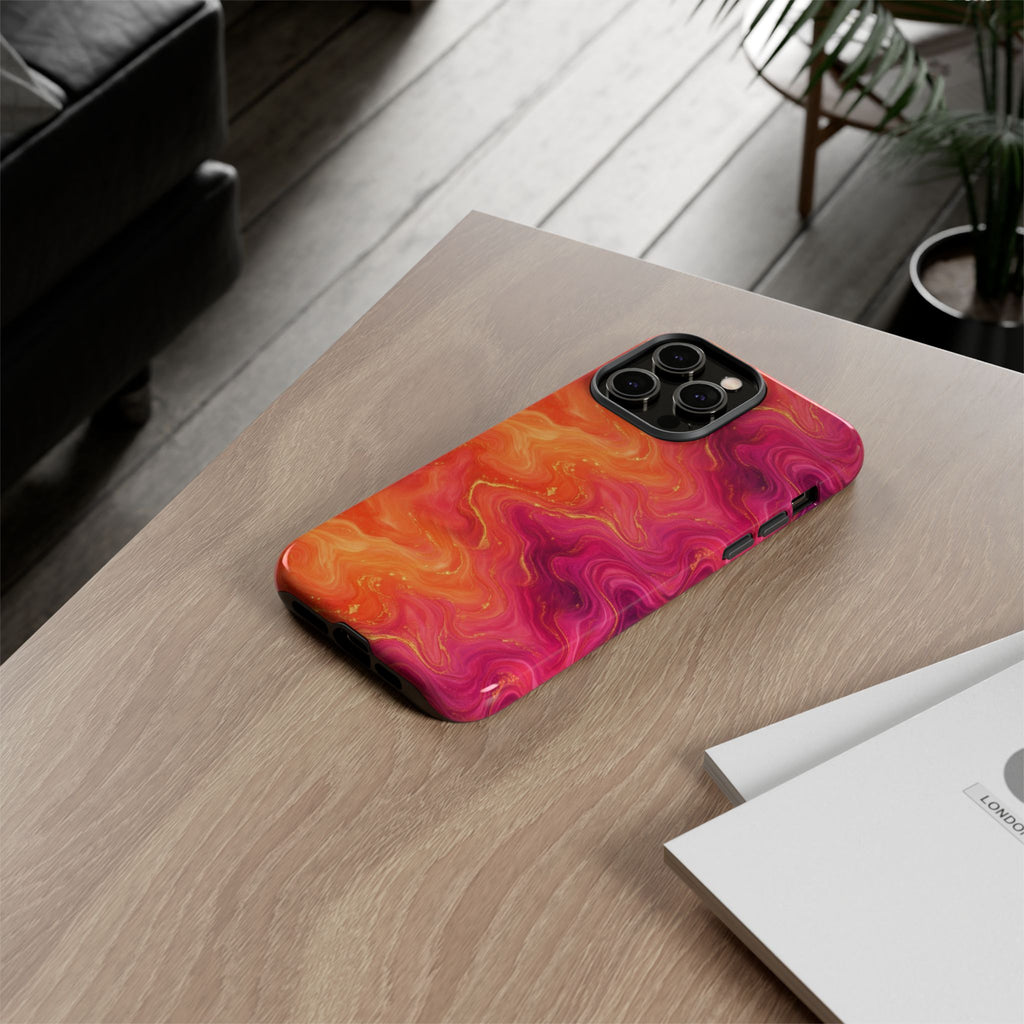 Sunset Marble Phone Case
