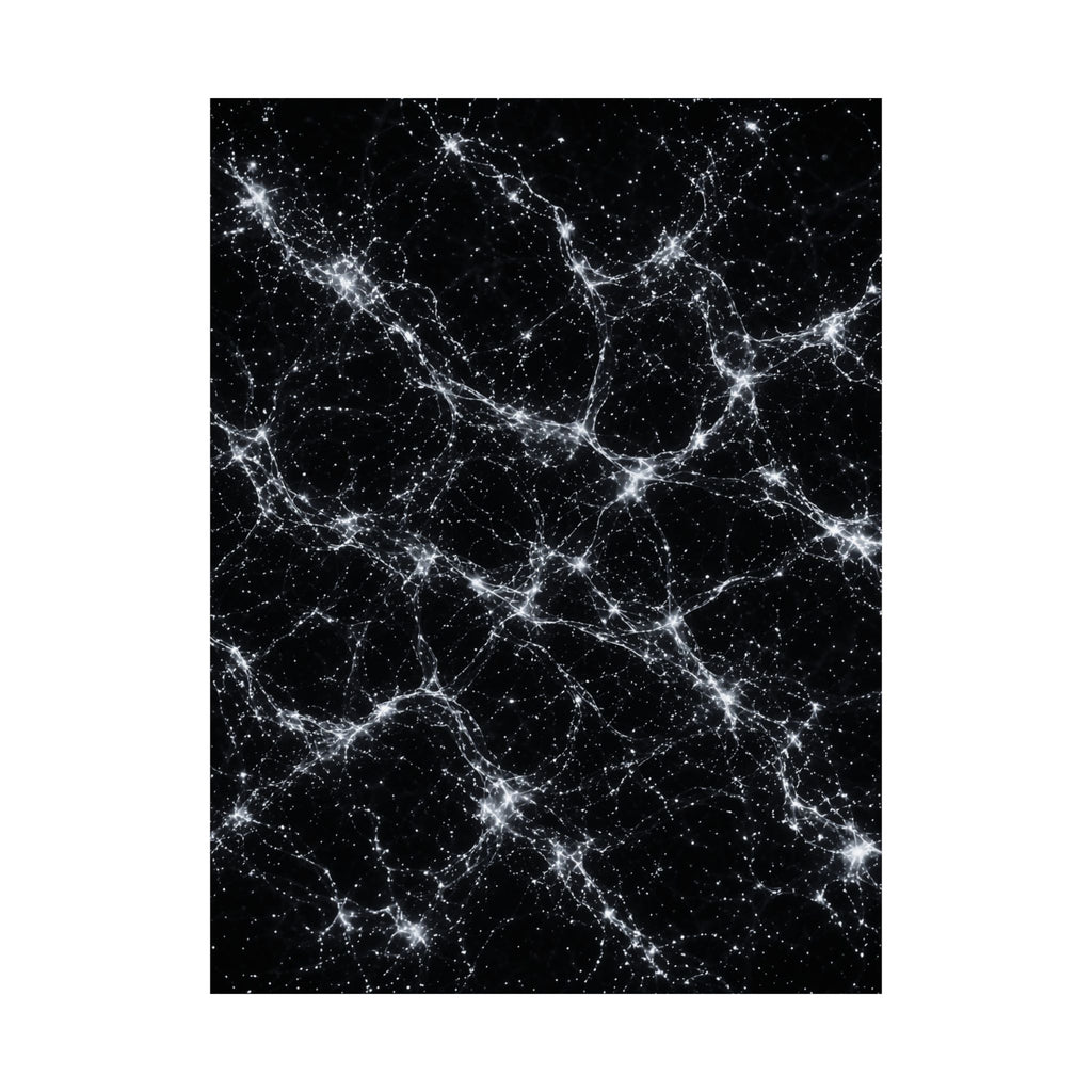 Neon Mycelium - Silver Ghost Poster