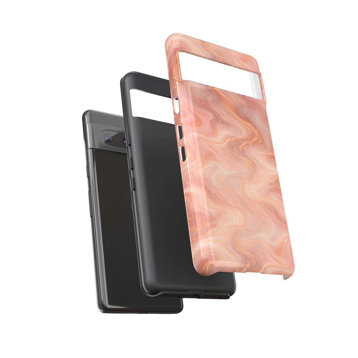 Rose Gold Marble Phone Case