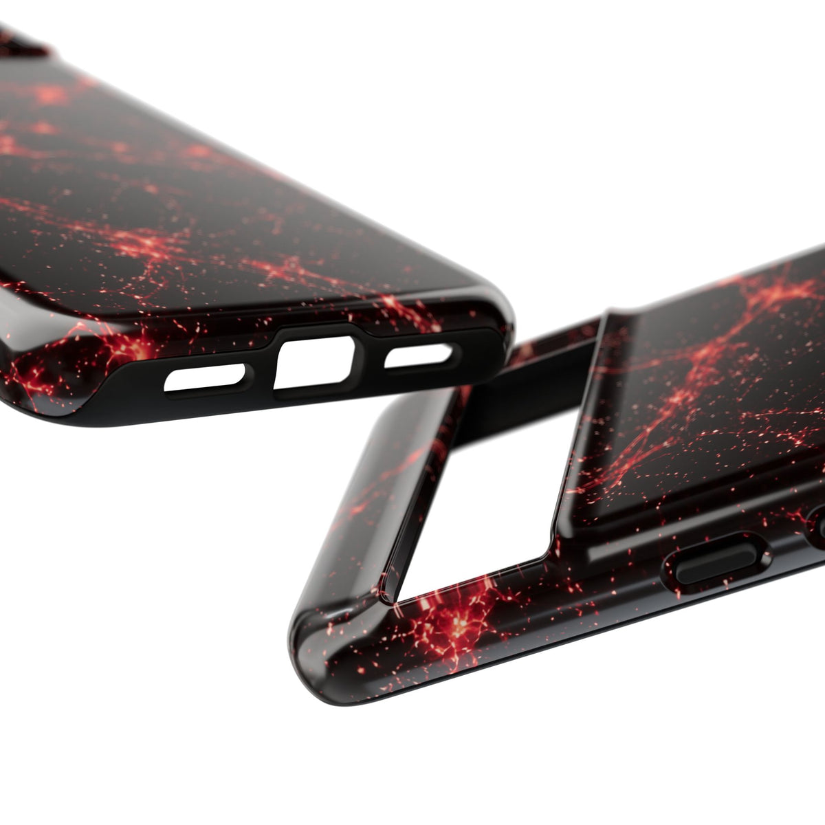 Neon Mycelium - Blood Moon Phone Case