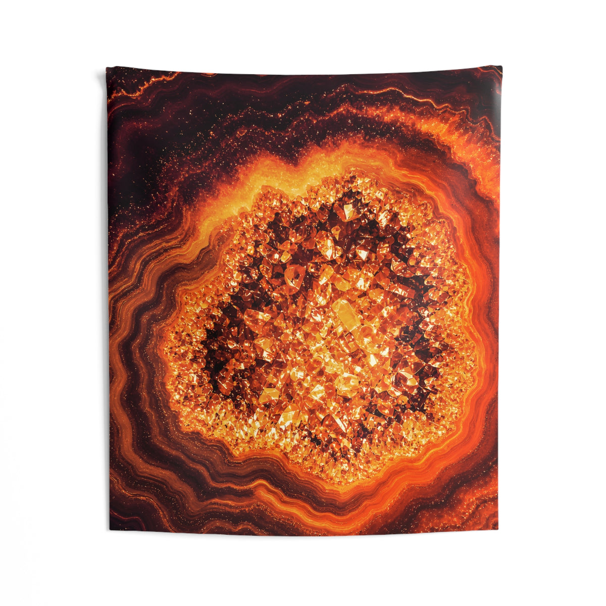 Geode Core - Molten Lava Tapestry