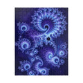 Copper Infinity - Bioluminescent Jellyfish Jigsaw Puzzle