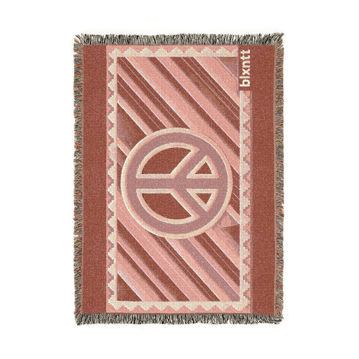 BLXNTT Pink Hippie Woven Blanket #4