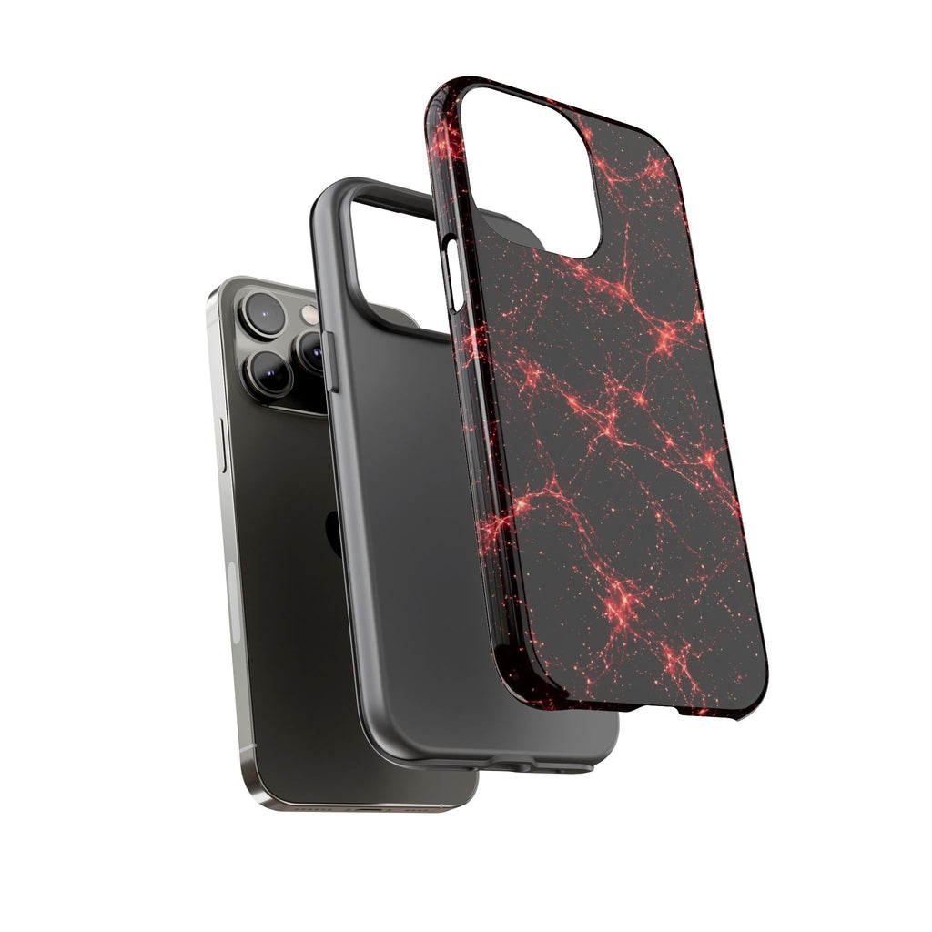 Neon Mycelium - Blood Moon Phone Case